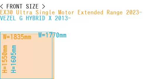 #EX30 Ultra Single Motor Extended Range 2023- + VEZEL G HYBRID X 2013-